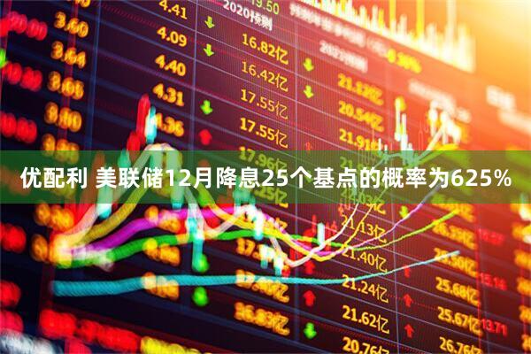优配利 美联储12月降息25个基点的概率为625%